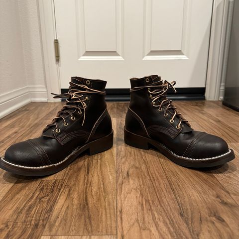 Nicks Americana in Horween Brown Waxed Flesh