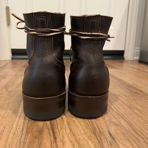 Nicks Americana in Horween Brown Waxed Flesh