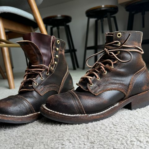 Nicks Americana in Horween Brown Waxed Flesh