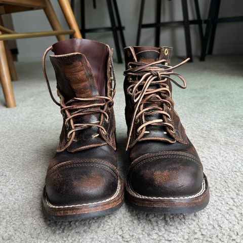 Nicks Americana in Horween Brown Waxed Flesh