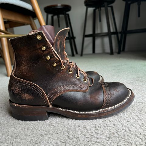Nicks Americana in Horween Brown Waxed Flesh