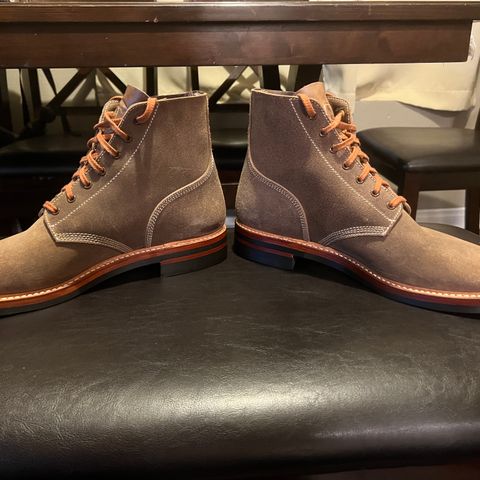 John Lofgren M-43 Service Shoes in Horween Natural Chromexcel Roughout