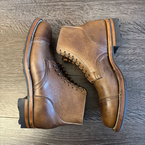 Viberg Service Boot BCT in C.F. Stead Gobi Regency Calf