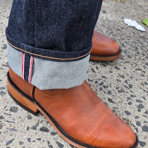 BNV Boots Roper in Horween English Tan Cypress