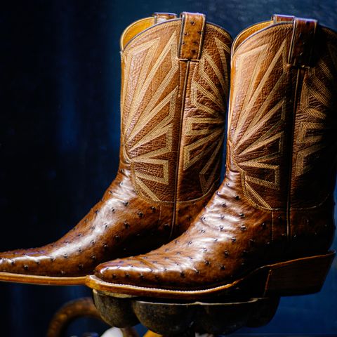DIY Cowboy Boot in Kango Tobac Ostrich