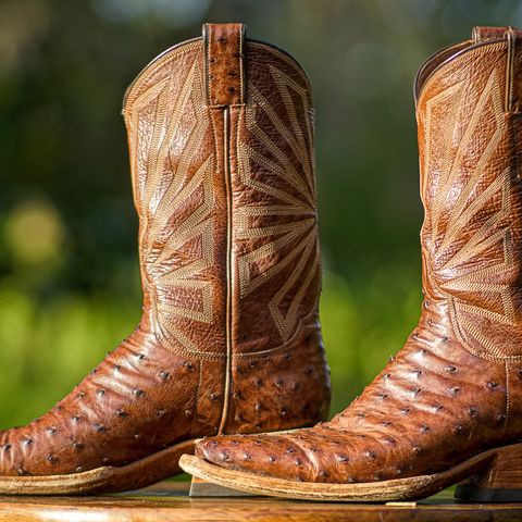 DIY Cowboy Boot in Kango Tobac Ostrich