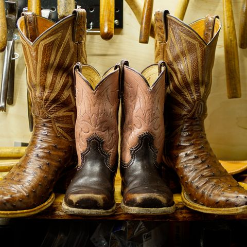 DIY Cowboy Boot in Kango Tobac Ostrich