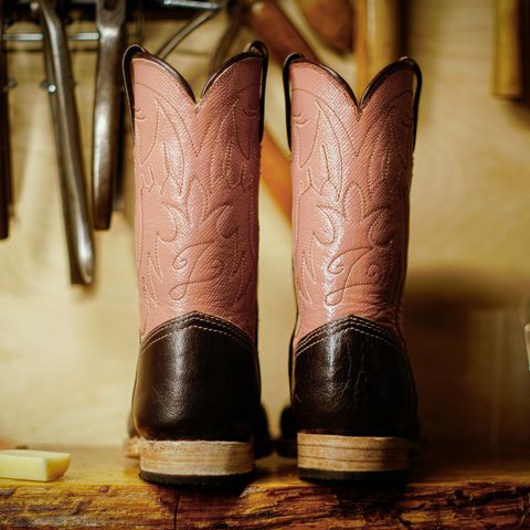 DIY Cowboy Boot in Water Buffalo