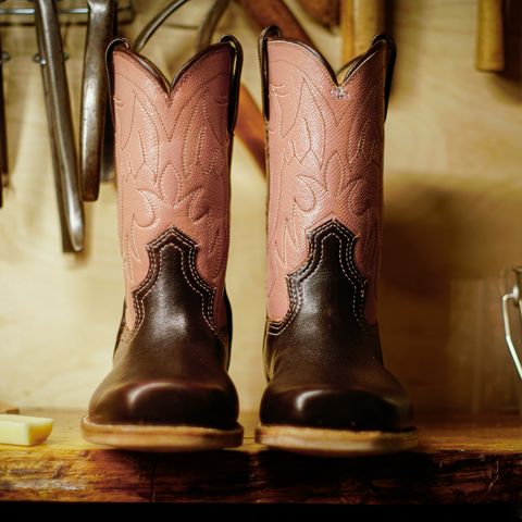 DIY Cowboy Boot in Water Buffalo