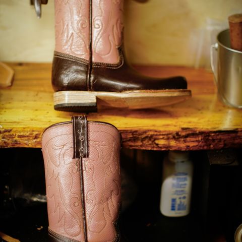 DIY Cowboy Boot in Water Buffalo