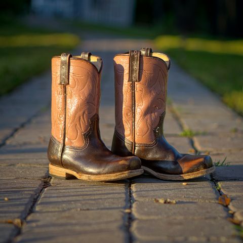 DIY Cowboy Boot in Water Buffalo