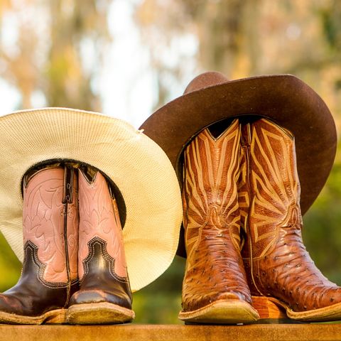 DIY Cowboy Boot in Water Buffalo