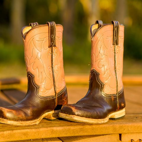 DIY Cowboy Boot in Water Buffalo
