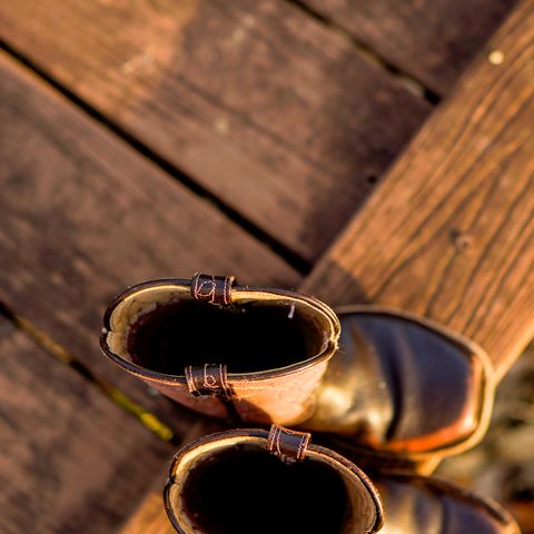 DIY Cowboy Boot in Water Buffalo