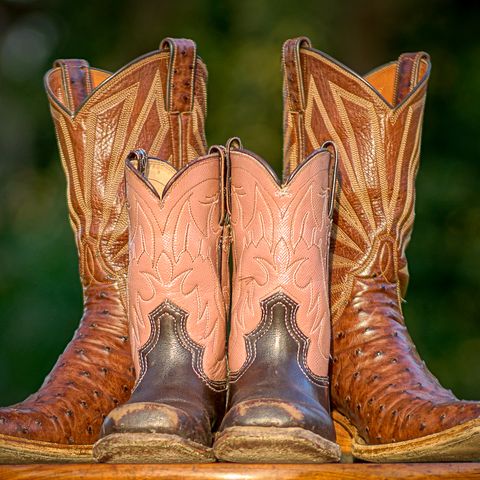 DIY Cowboy Boot in Water Buffalo