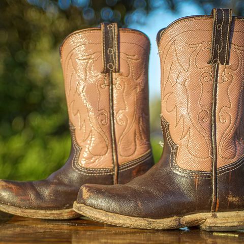 DIY Cowboy Boot in Water Buffalo