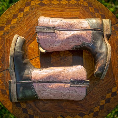 DIY Cowboy Boot in Water Buffalo
