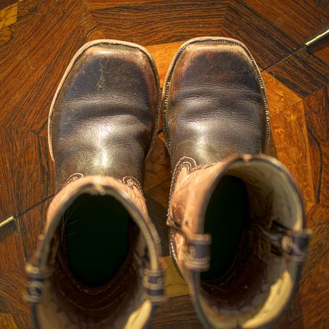 DIY Cowboy Boot in Water Buffalo