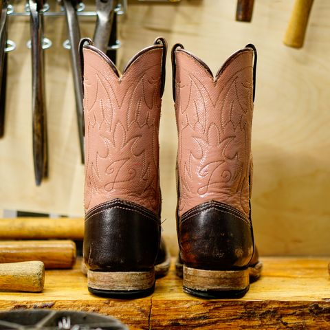 DIY Cowboy Boot in Water Buffalo