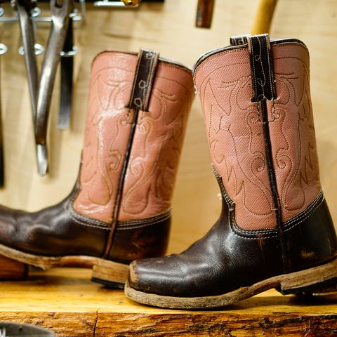 DIY Cowboy Boot in Water Buffalo