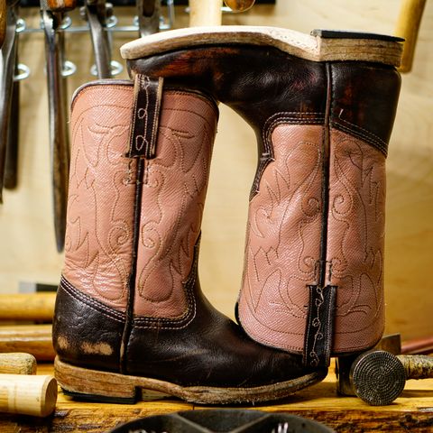 DIY Cowboy Boot in Water Buffalo