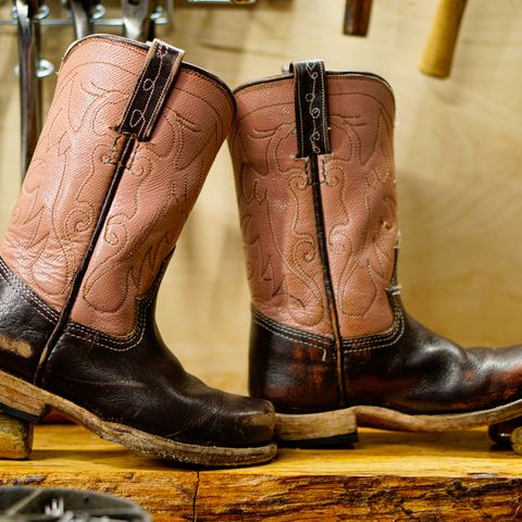 DIY Cowboy Boot in Water Buffalo