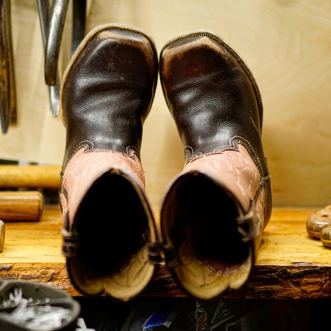 DIY Cowboy Boot in Water Buffalo