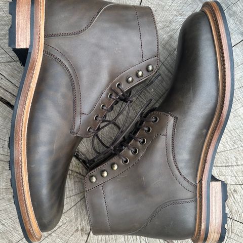 Parkhurst The Allen in Maryam Asphalt Waxed Horsebutt
