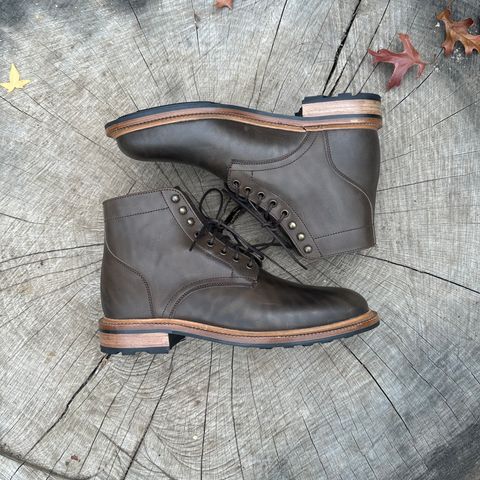 Parkhurst The Allen in Maryam Asphalt Waxed Horsebutt