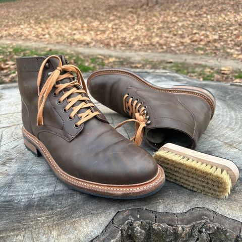 Parkhurst The Allen in Maryam Asphalt Waxed Horsebutt