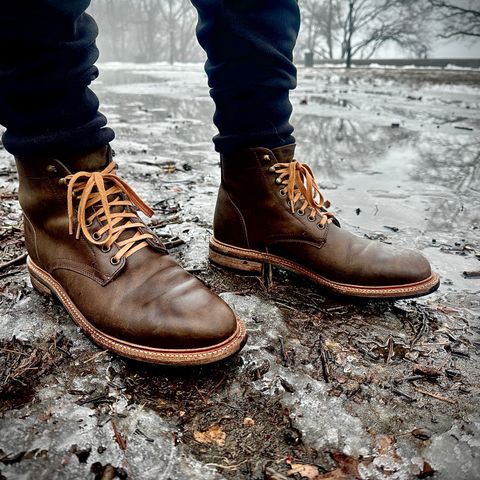 Parkhurst The Allen in Maryam Asphalt Waxed Horsebutt