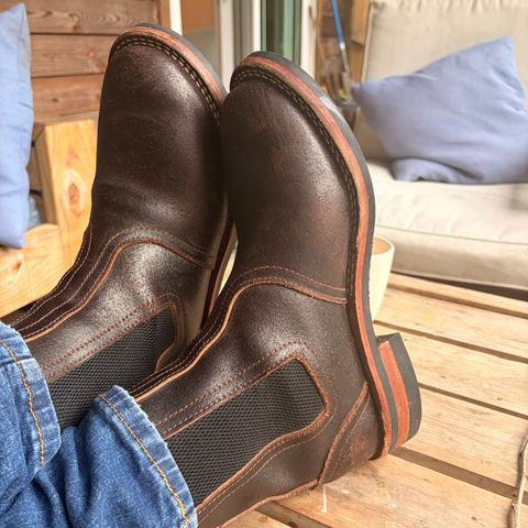 Nicks Heritage Chelsea in Horween Brown Waxed Flesh