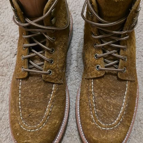 Grant Stone Brass Boot in C.F. Stead Bronze Rough Mohawk