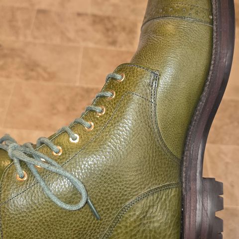 Grant Stone Garrison Boot in Badalassi Carlo Oliva Minerva Box
