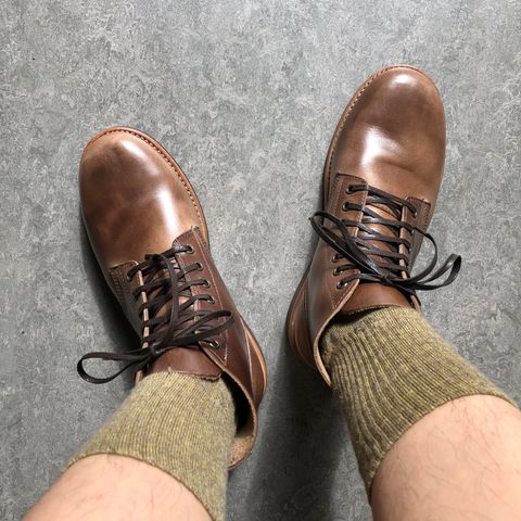 Oak Street Bootmakers Field Boot in Horween Natural Chromexcel