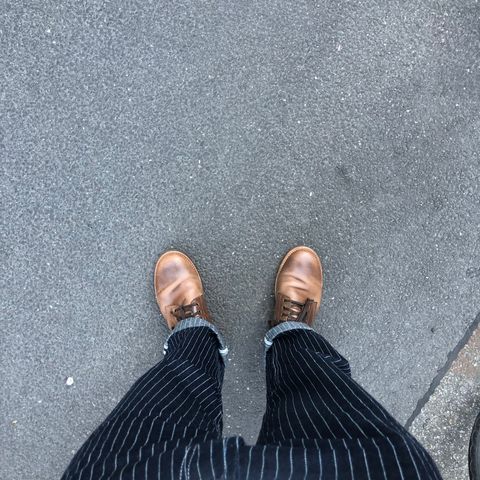 Oak Street Bootmakers Field Boot in Horween Natural Chromexcel