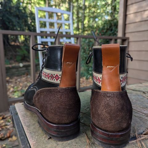 Arno Vishivanka in Maryam 1071 Pull-up Shell Cordovan