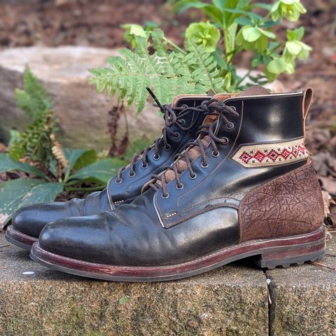 Arno Vishivanka in Maryam 1071 Pull-up Shell Cordovan