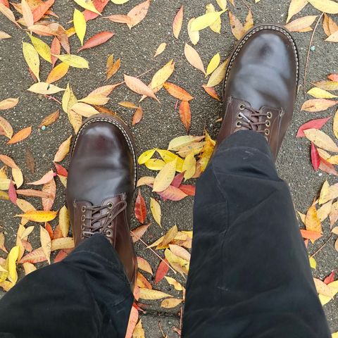 Al's Attire Hand Made Type 1 Service Boot in Horween Brown Chromexcel Horsehide