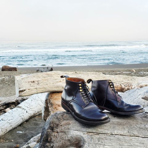 Al's Attire Hand Made Type 1 Service Boot in Horween Brown Chromexcel Horsehide