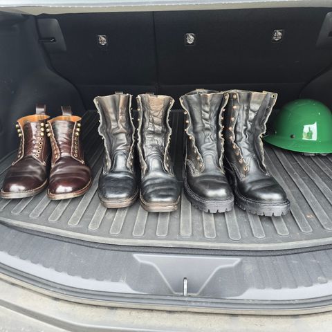 Al's Attire Hand Made Type 1 Service Boot in Horween Brown Chromexcel Horsehide