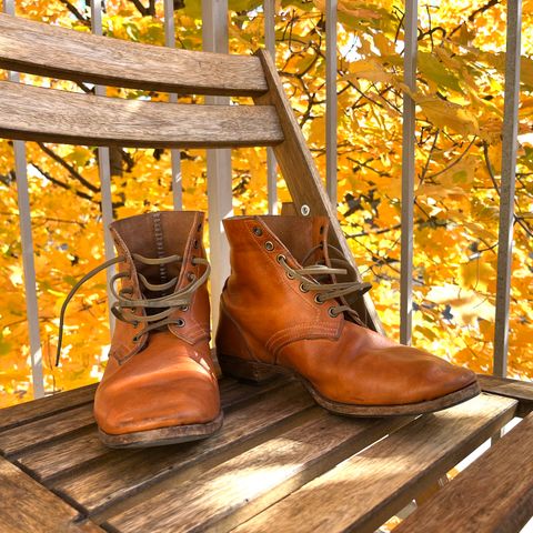 DIY Light Duty Boondockers in Horween English Tan Essex