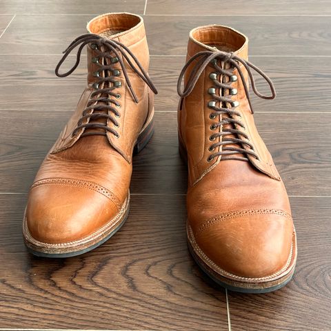 Viberg Service Boot BCT in Horween Natural Dublin