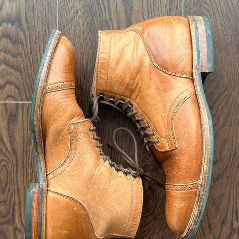Viberg Service Boot BCT in Horween Natural Dublin