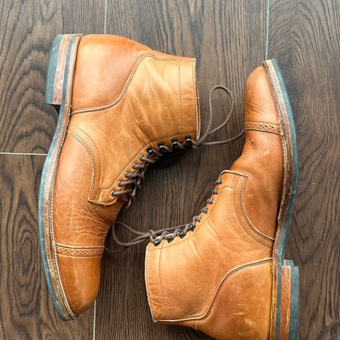 Viberg Service Boot BCT in Horween Natural Dublin