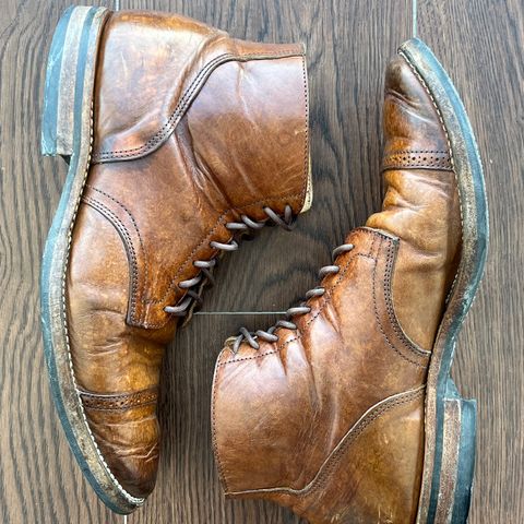Viberg Service Boot BCT in Maryam Honey Tanned Hosrehide