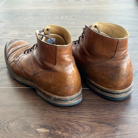 Viberg Service Boot BCT in Maryam Honey Tanned Hosrehide