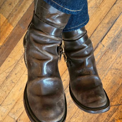 Willie's Handmade Boots Jhodpur in Maryam Olive Horsebutt