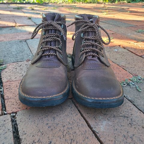 View photo of The Courteney Boot Company Safari (custom) in Mossop Leather - Dark Brown Bovine