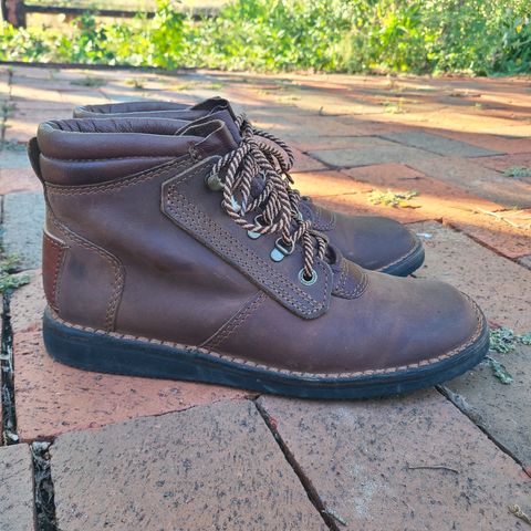 View photo of The Courteney Boot Company Safari (custom) in Mossop Leather - Dark Brown Bovine